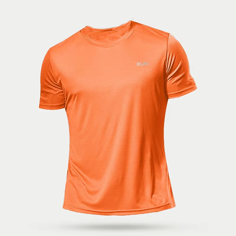 Running Shirts Soccer Shirts Men'S Jersey Sportswear Mens Jogging T-Shirts Quick Dry Compression Sport T-Shirt Fitness Gym