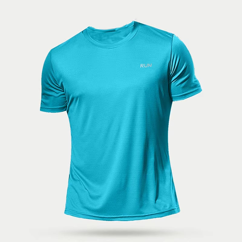 Running Shirts Soccer Shirts Men'S Jersey Sportswear Mens Jogging T-Shirts Quick Dry Compression Sport T-Shirt Fitness Gym