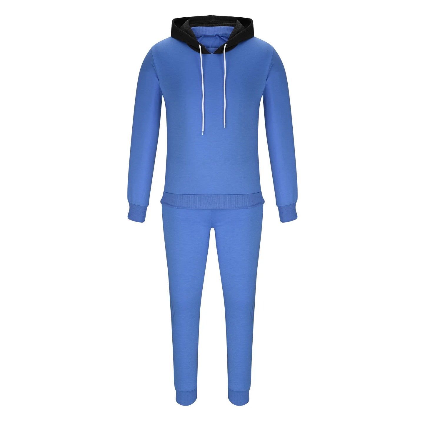 Men'S Tracksuit 2 Piece Hoodie Sweatsuit Sets Casual Jogging Athletic Suits Clearance Fashion Streetwear Patchwork Color Long Sleeve Hooded Casual Outwear Pants Sets Sportswear