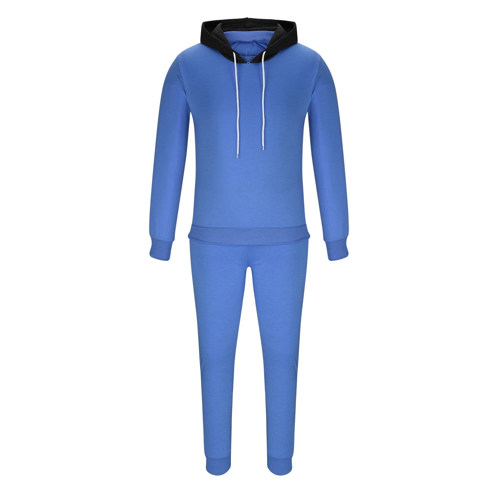 Men'S Tracksuit 2 Piece Hoodie Sweatsuit Sets Casual Jogging Athletic Suits Clearance Fashion Streetwear Patchwork Color Long Sleeve Hooded Casual Outwear Pants Sets Sportswear